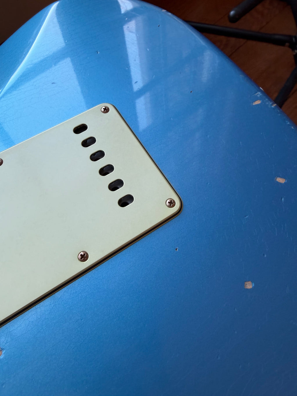 2025 Fender Custom Shop '60 Stratocaster LR25 Relic Limited Edition Matching Headstock - Aged Lake Placid Blue - Image 14
