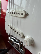 2025 Fender Custom Shop Stratocaster Custom Deluxe W25 Limited NOS - Candy Apple Red