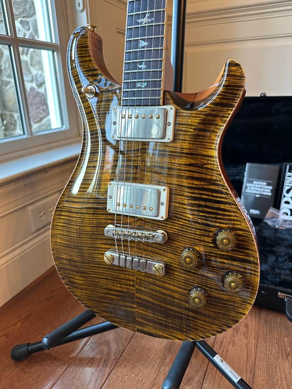 2024 PRS McCarty 594 Flame 10 Top - Yellow Tiger - Image 2
