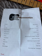 2025 Fender American Nashville Telecaster Mod Shop Maple - Black