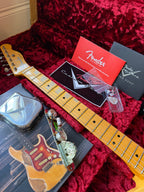 2021 Fender Custom Shop ‘51 70th Anniversary Broadcaster Telecaster Relic - Nocaster Blonde