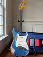2025 Fender Custom Shop Stratocaster Pro SR25 Super Heavy Relic - Aged Lake Placid Blue