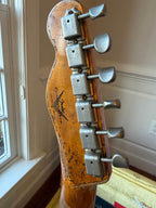 2025 Fender Custom Shop '57 Telecaster Super Heavy Relic LR25 Limited Edition - Aged Dirty White Blonde