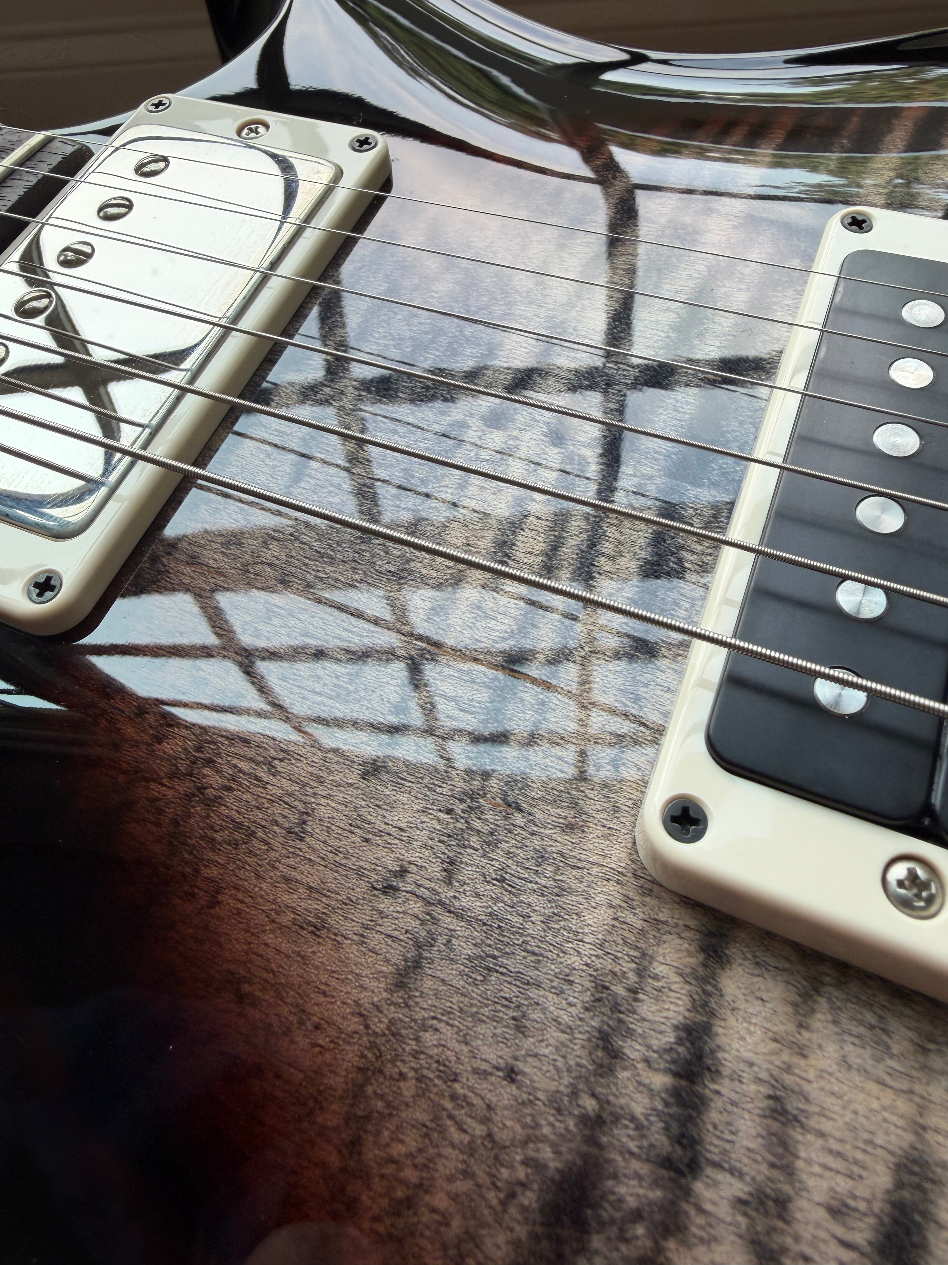 2025 PRS Tremonti Signature - Charcoal Tri-Color Burst