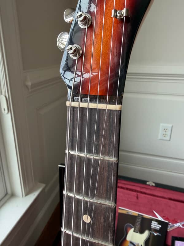 2026 Fender Custom Shop '63 Telecaster Matching Headstock Peg W25 Journeyman - Aged 3 Color Sunburst