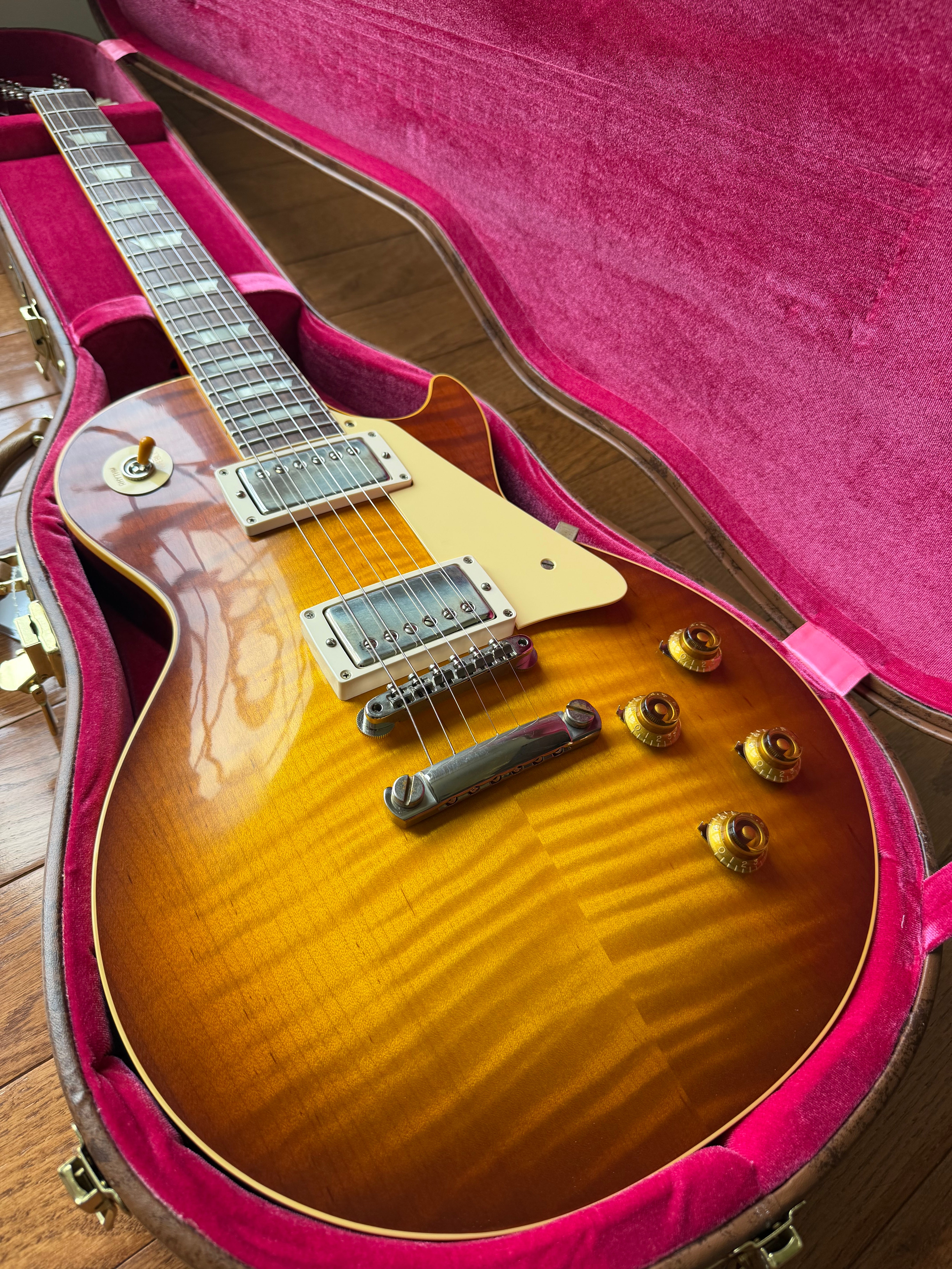 2026 Gibson Custom Shop Les Paul Standard ‘59 Reissue R9 VOS - Iced Tea Burst