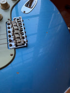 2025 Fender Custom Shop '60 Stratocaster LR25 Relic Limited Edition Matching Headstock - Aged Lake Placid Blue - Image 13