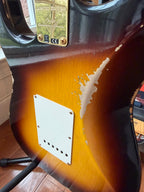 2025 Fender Custom Shop ‘57 Stratocaster S23 Gold Hardware Relic LTD - Faded Aged 2 Color Sunburst