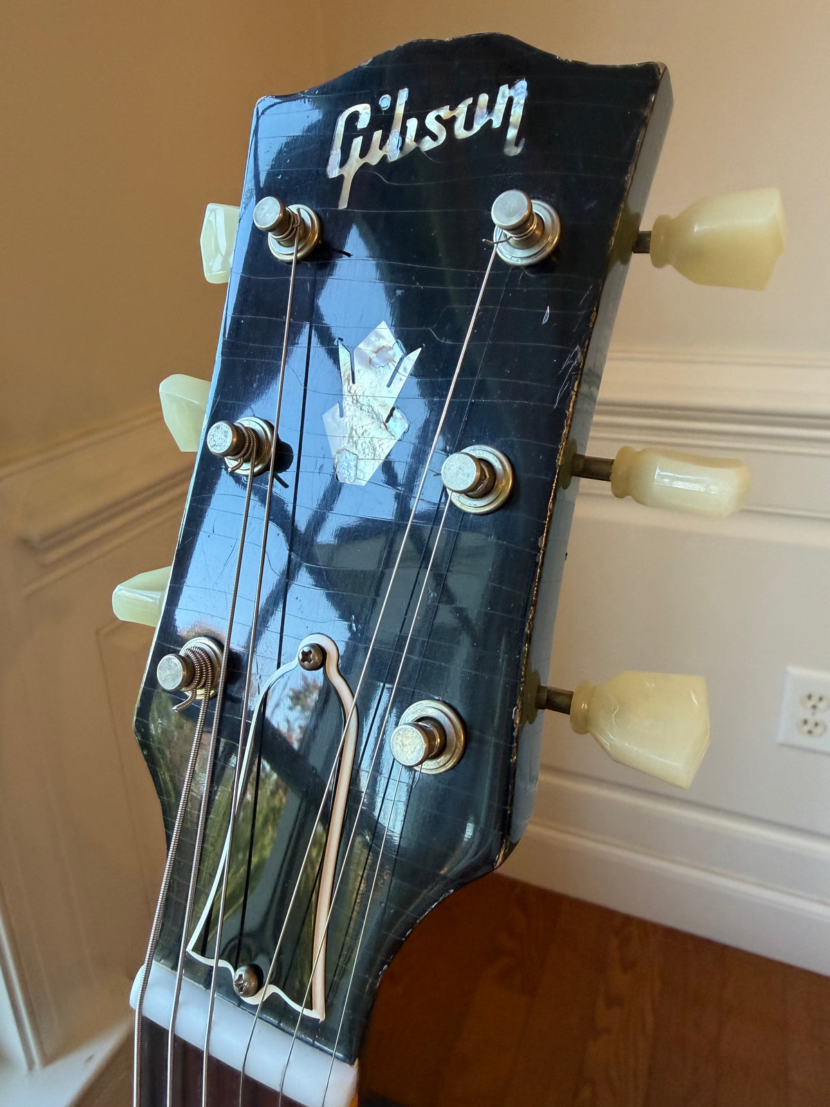 2020 Gibson Custom Shop SG Standard Stop Tail Factory Aged - Aged Pelham Blue