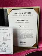 2025 Gibson M2M Custom Shop ‘57 Reissue R7 Murphy Ultra Light Aged Stinger - British Racing Green