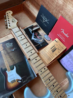2024 Fender Custom Shop '65 Reissue Stratocaster Journeyman Relic Fire Mist Silver