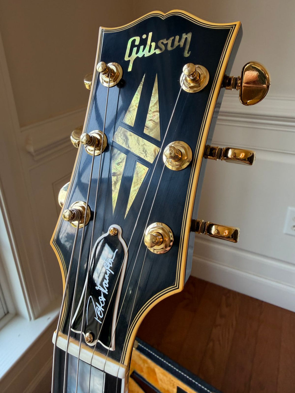 2026 Gibson Custom Shop Les Paul Custom Peter Frampton “Phenix” Inspired VOS - Ebony Black