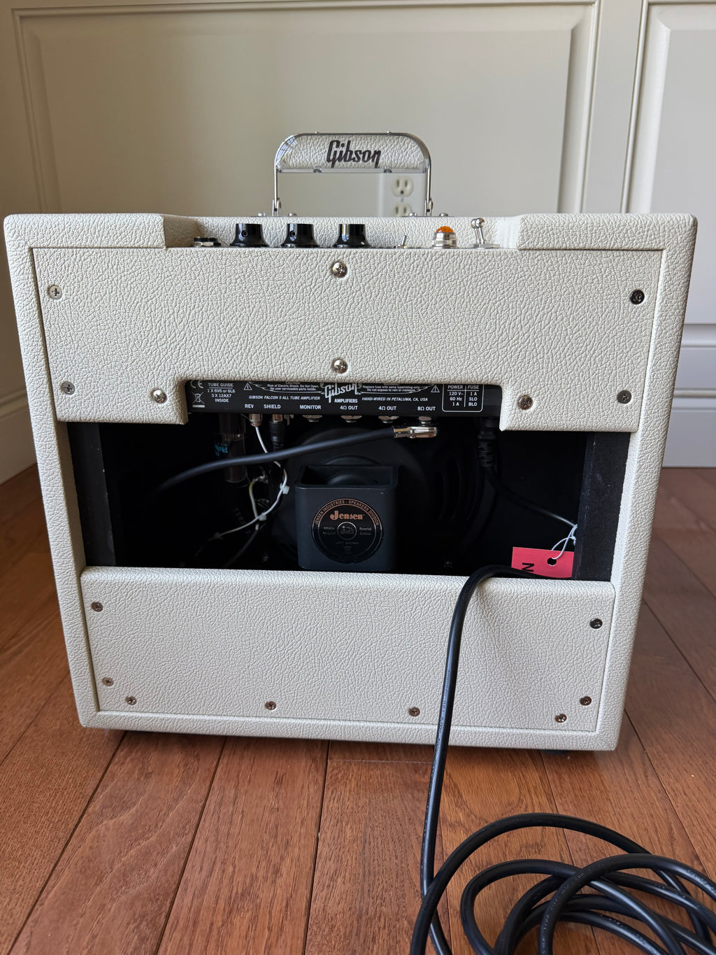 Gibson Falcon 5 7-Watt 1x10" Guitar Combo - Cream Bronco Vinyl with Oxblood Grille