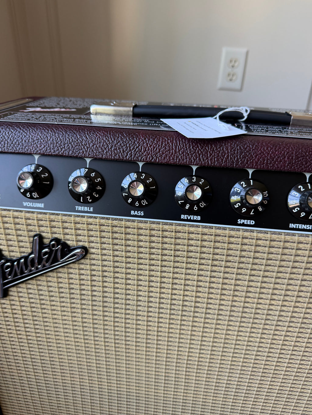 2025 Fender FSR Tone Master Princeton 12-Watt Guitar Amp Combo - Wine
