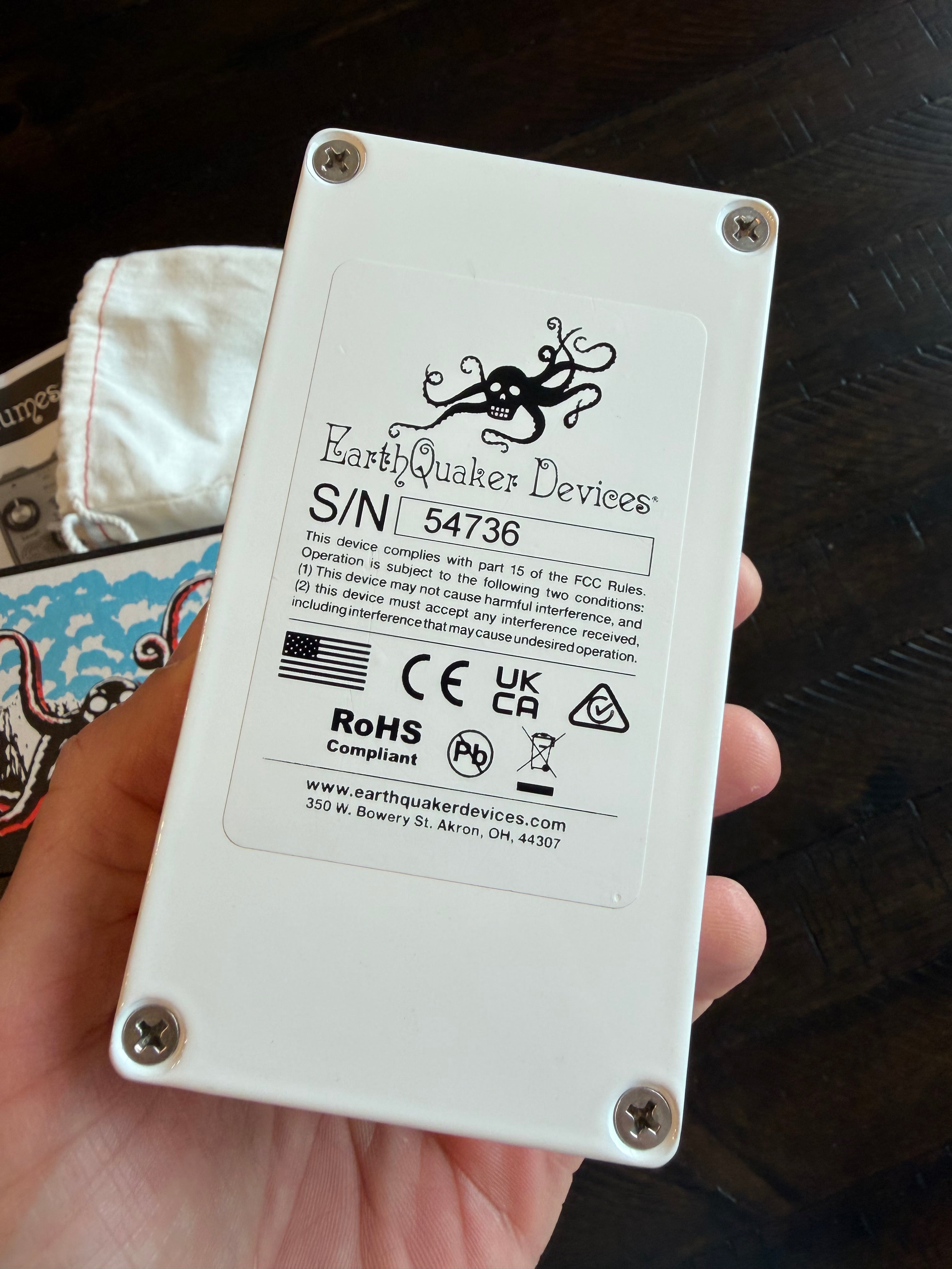 EarthQuaker Devices Plumes Whiteout 1 of 50