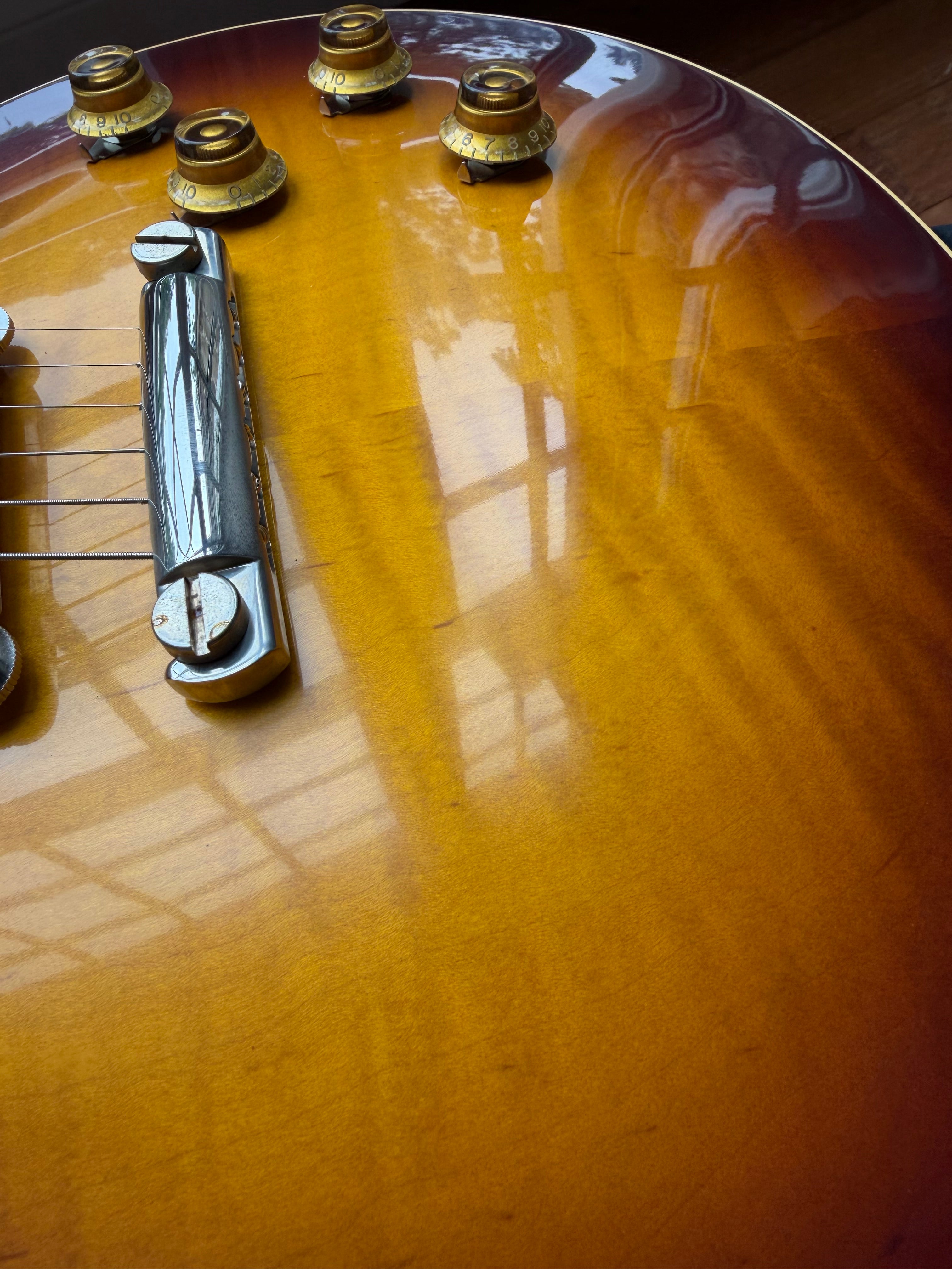 2026 Gibson Custom Shop Les Paul Standard 8.1 lbs ‘59 Reissue R9 VOS - Iced Tea Burst