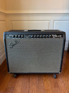 1965 Fender Twin Reverb Blackface Guitar Amp Combo