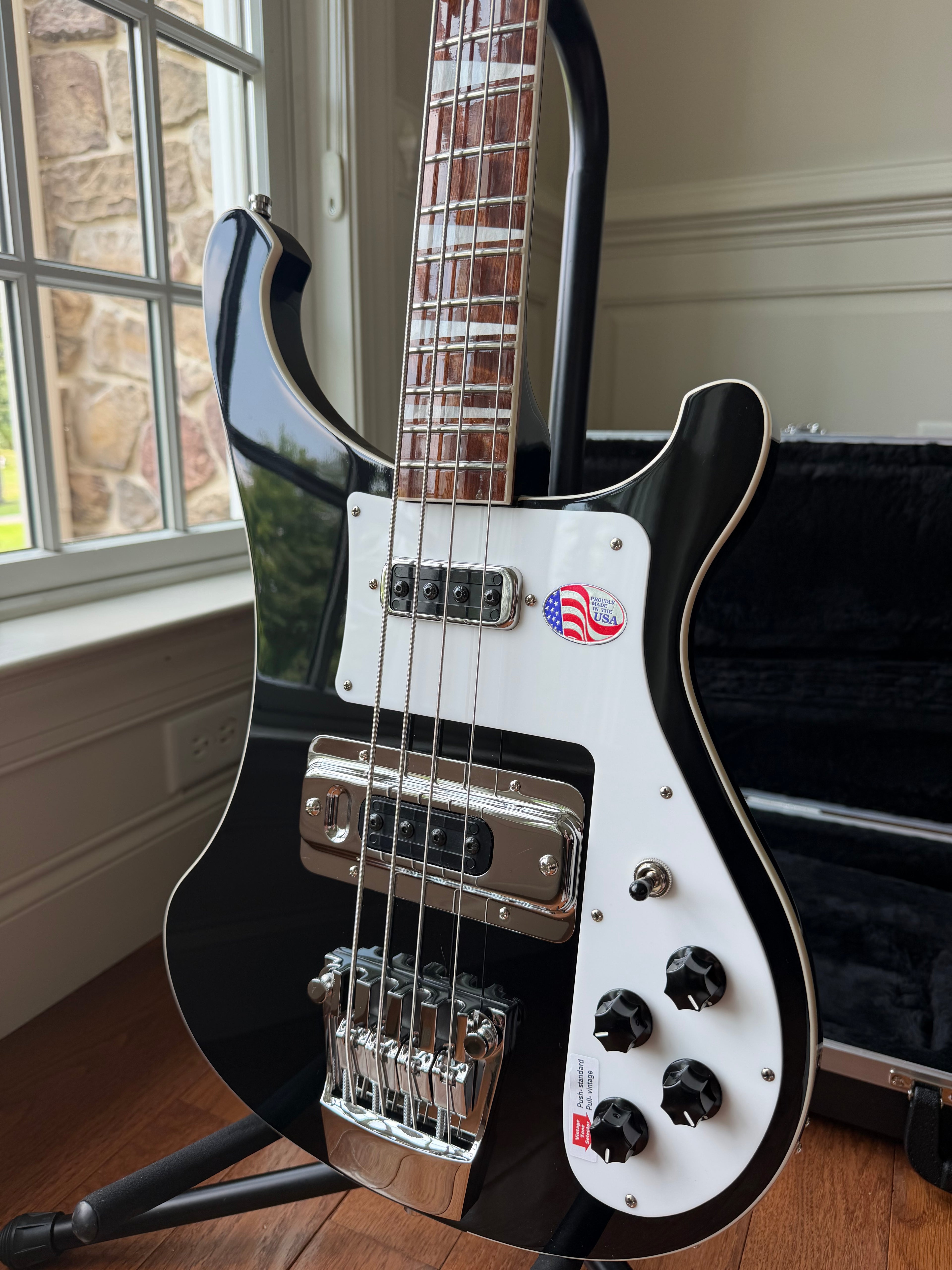 2026 Rickenbacker 4003 - Jetglo Black