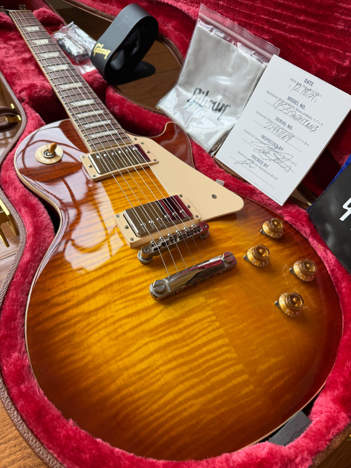 2021 Gibson Les Paul Standard 50s AAA Top - Iced Tea Burst