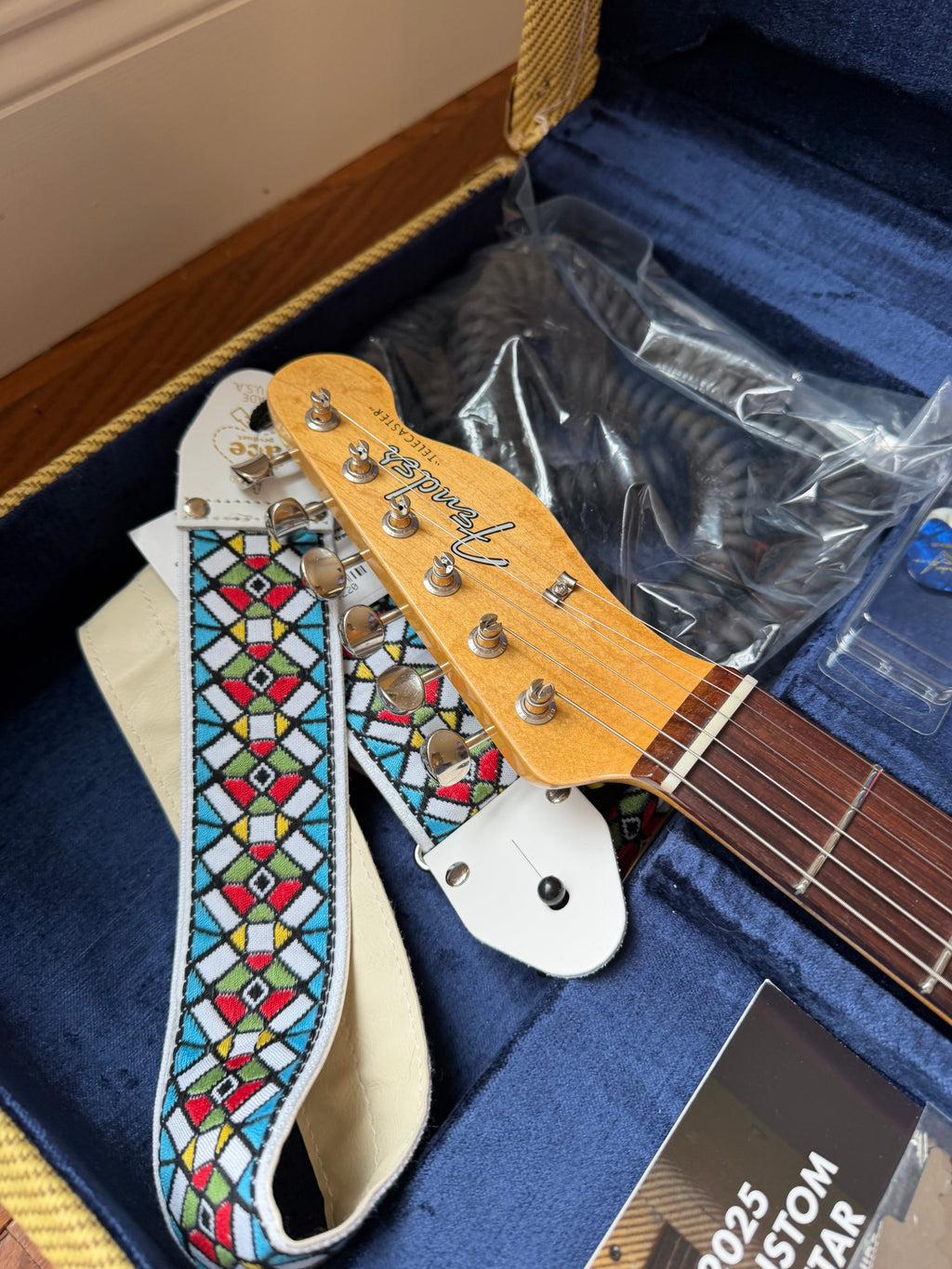 2025 Fender Custom Shop Telecaster Jimmy Page Signature Journeyman Relic - White - Image 24