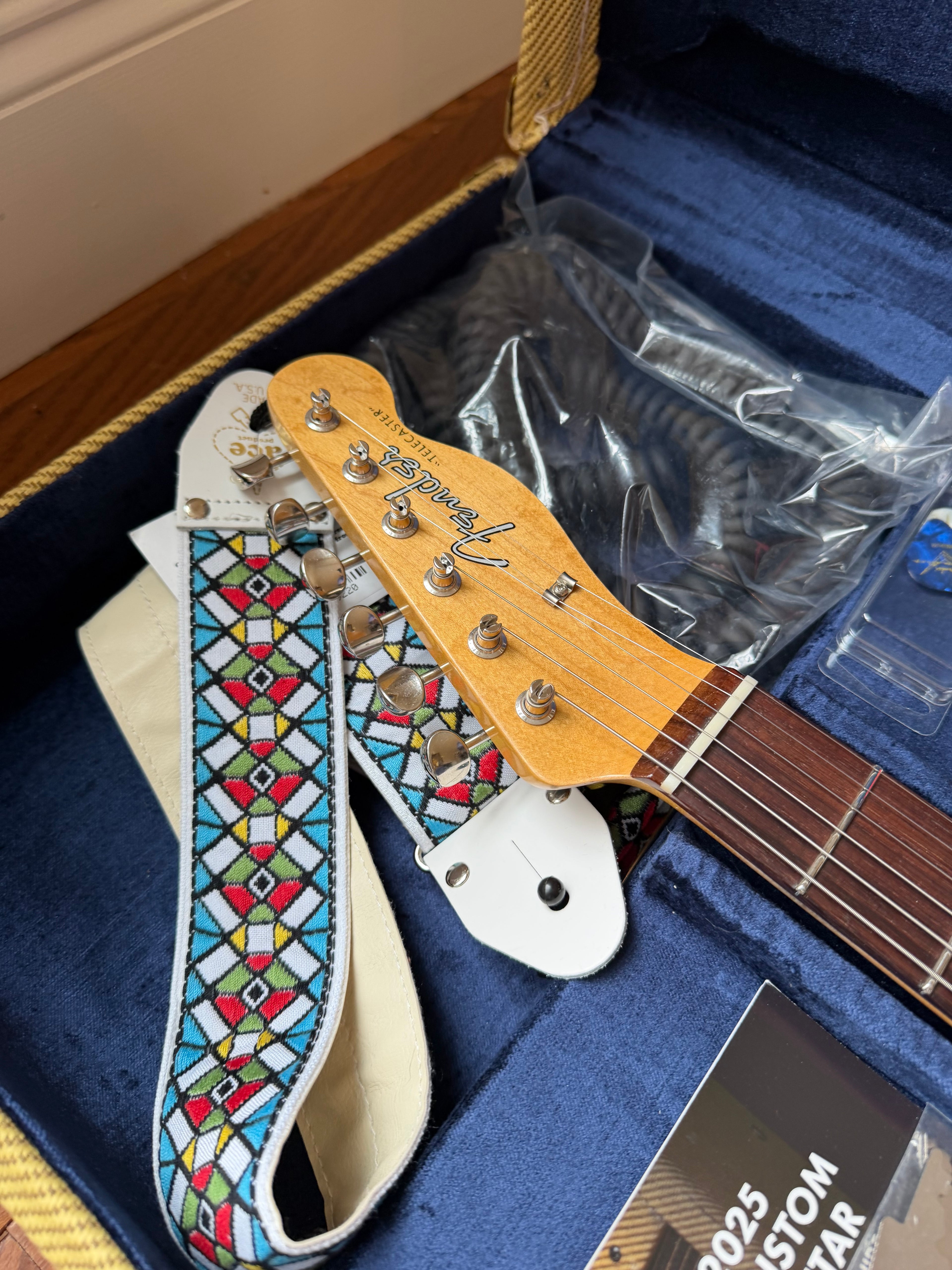 2025 Fender Custom Shop Telecaster Jimmy Page Signature Journeyman Relic - White - Image 24