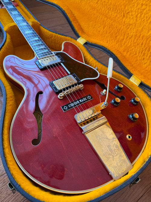 1965 Gibson ES-355 Factory Mono - Cherry Red - Image 2