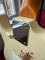 2026 Fender Custom Shop '62 Stratocaster HSS Heavy Relic - Vintage White - Image 11