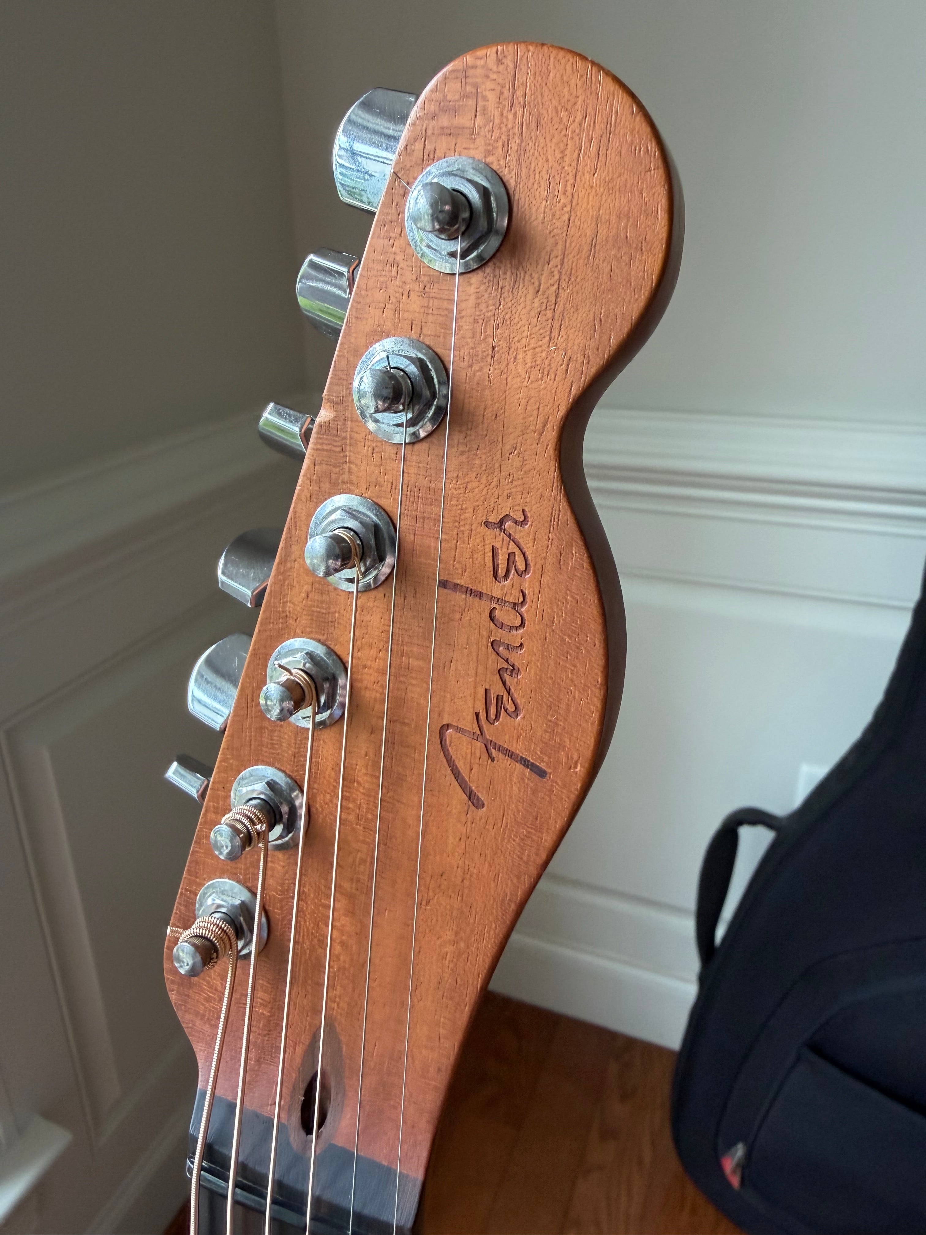 2019 Fender American Acoustasonic Telecaster - Black