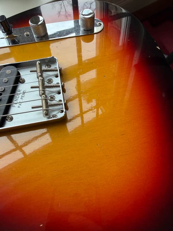 2026 Fender Custom Shop '63 Telecaster Matching Headstock Peg W25 Journeyman - Aged 3 Color Sunburst