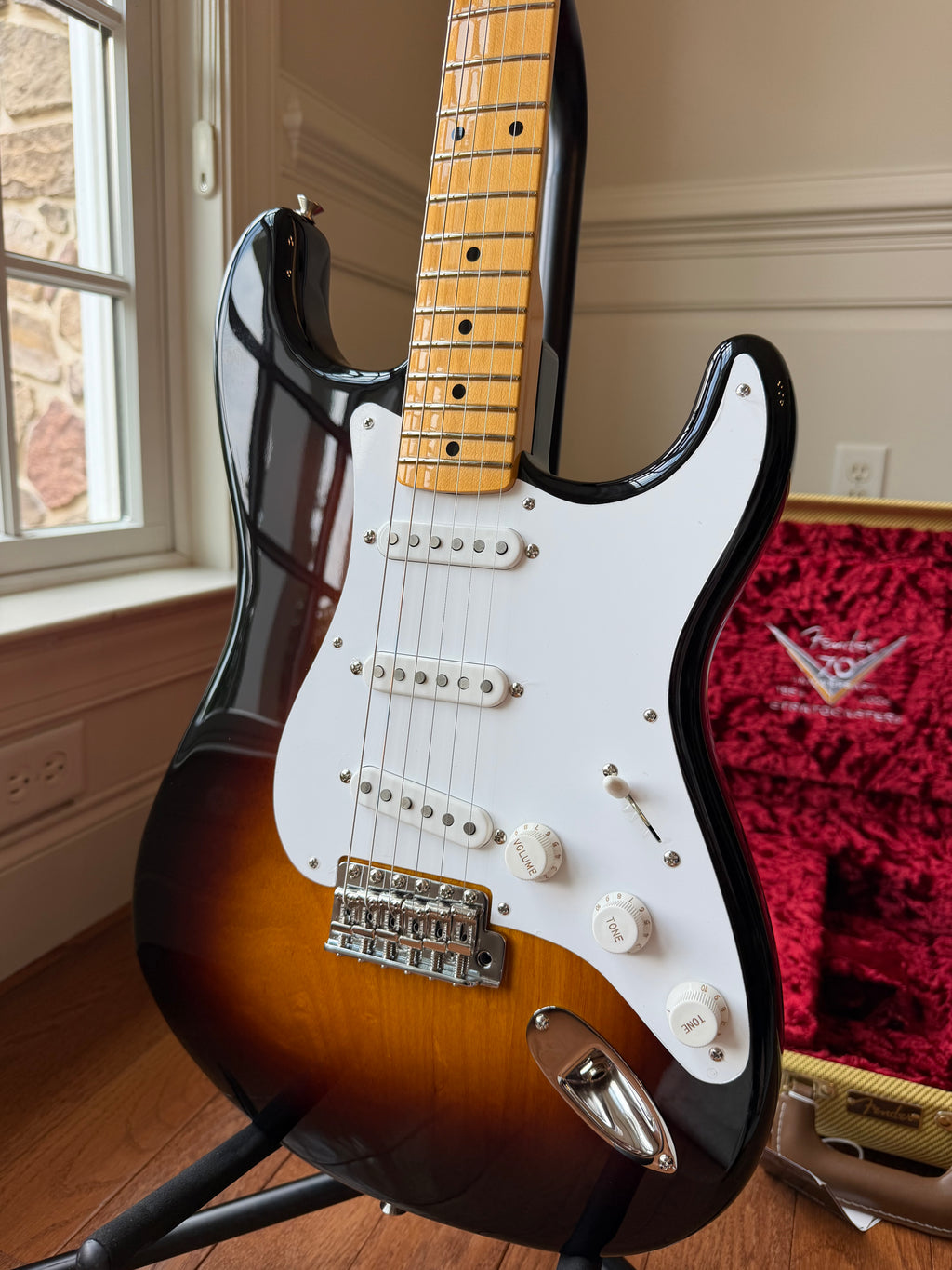 2026 Fender Custom Shop ‘54 Stratocaster B4 Limited 70th Anniversary NOS - Wide Fade 2 Color Sunburst