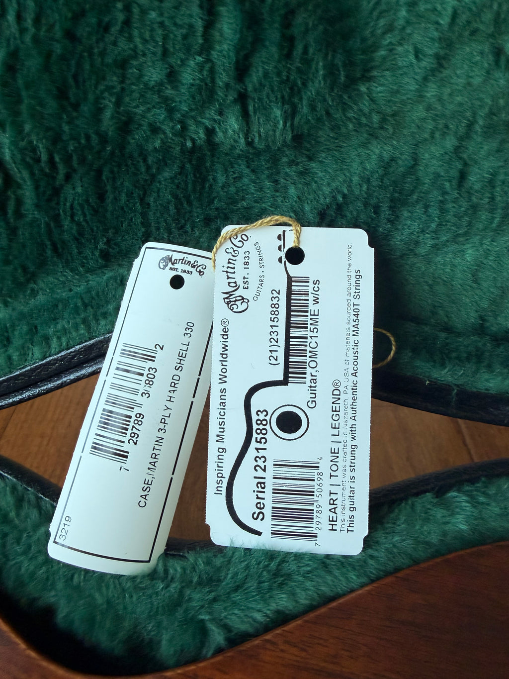 2019 Martin OMC-15ME - Mahogany