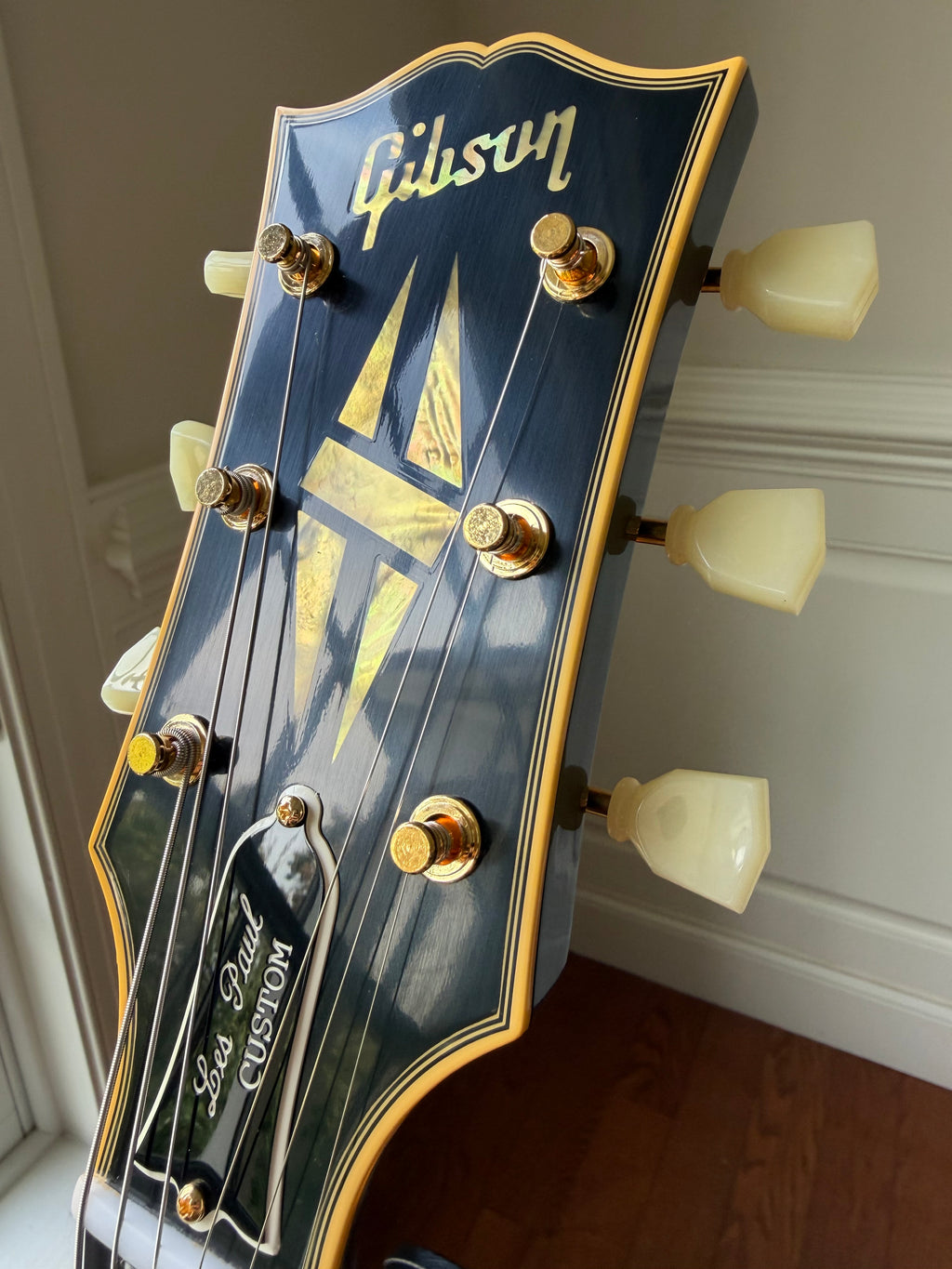2026 Gibson Custom Shop Les Paul Custom ‘57 Reissue VOS - Ebony Black