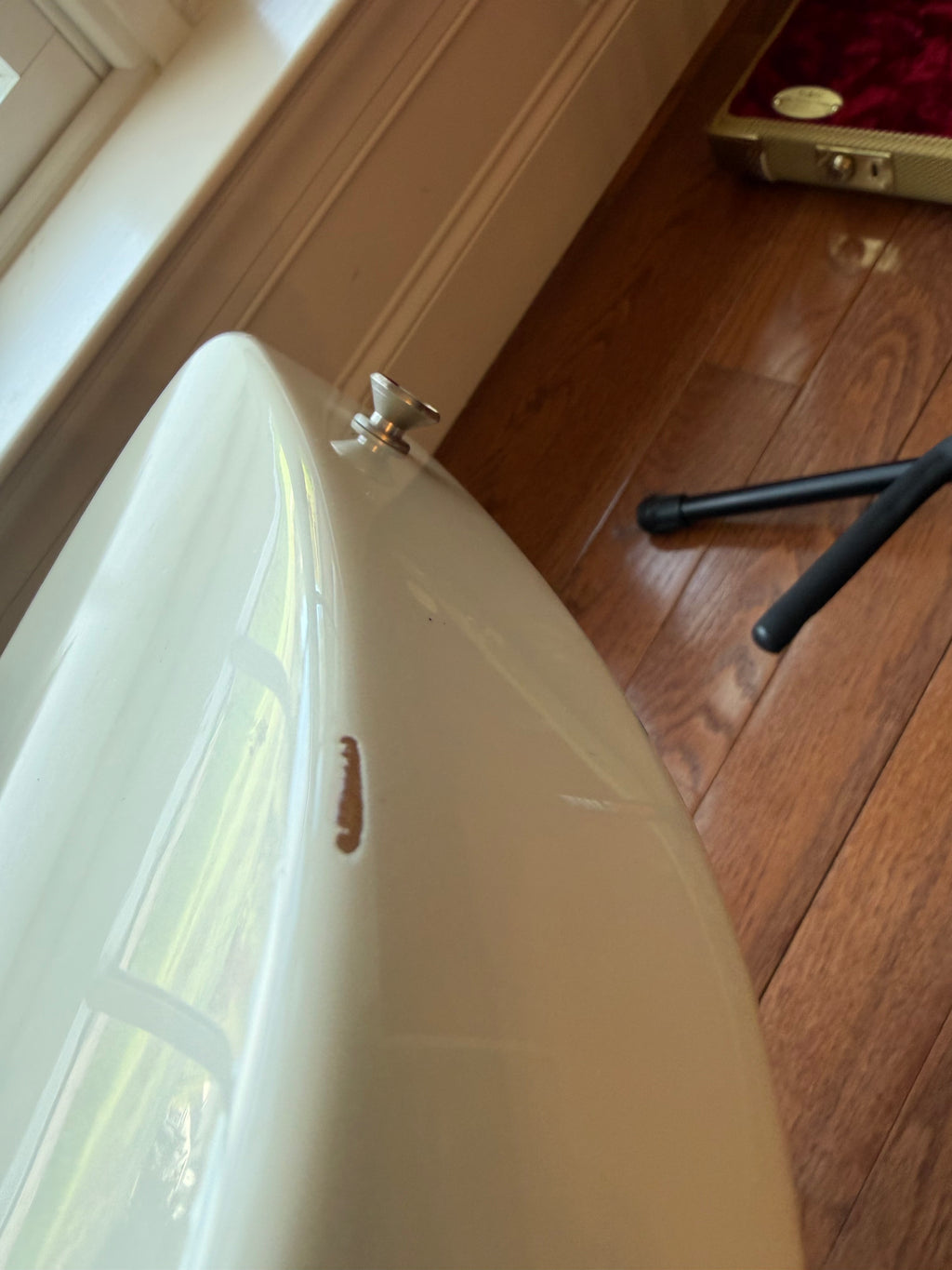 2019 Fender American Telecaster Jimmy Page Signature Mirror - White Blonde