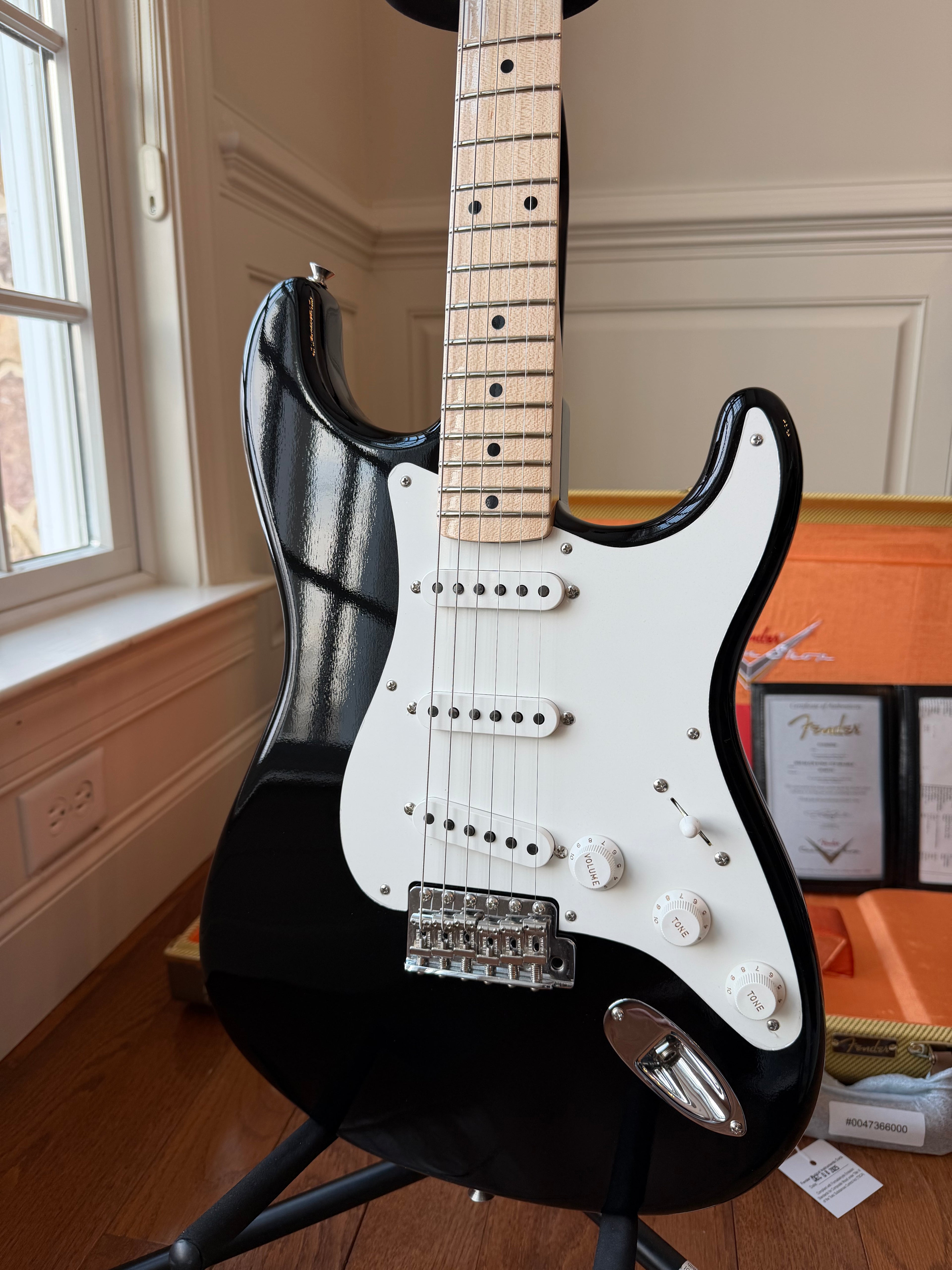 2026 Fender Custom Shop '58 Stratocaster W25 TCP Time Capsule - Aged Black - Image 2