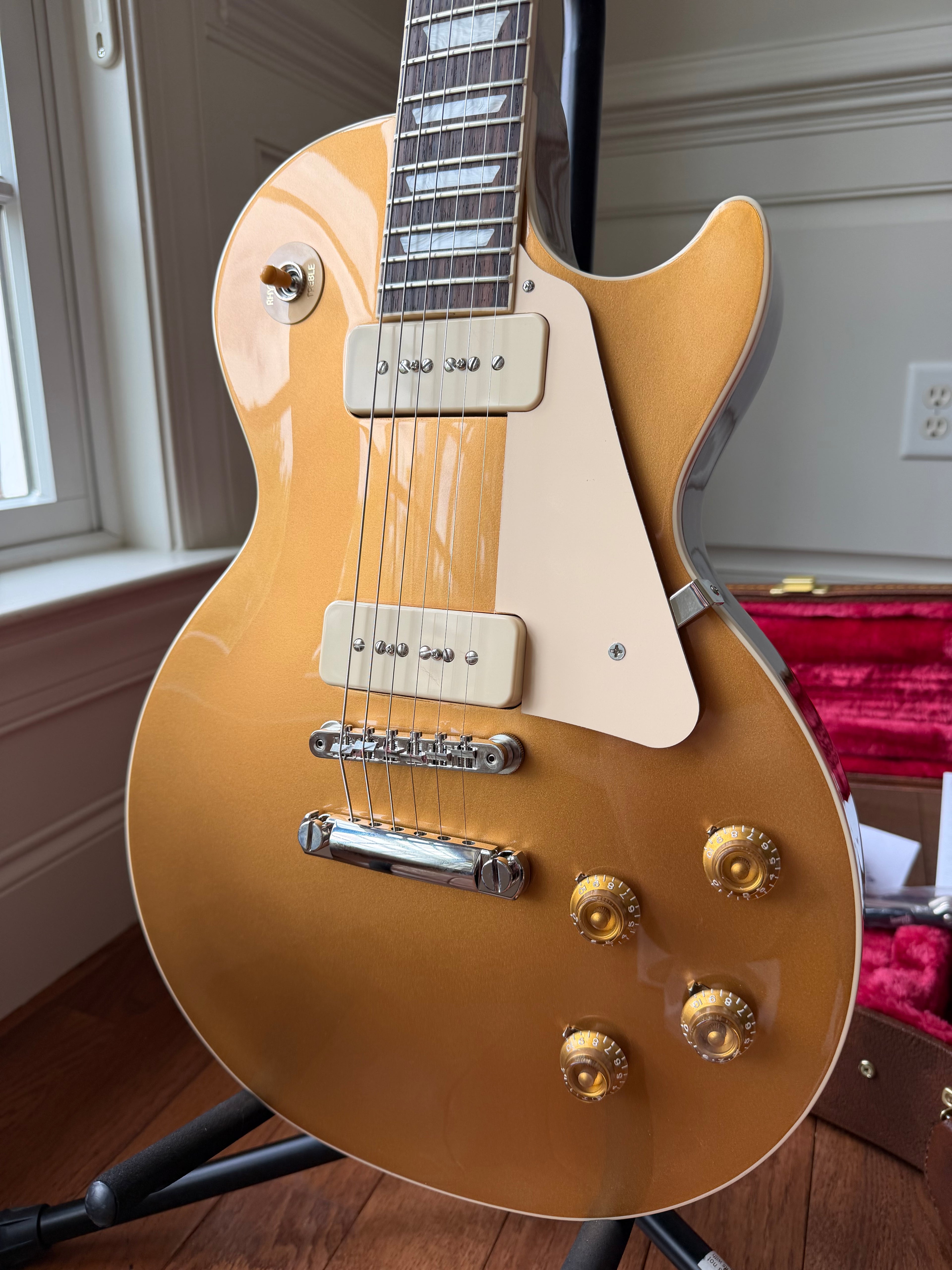 2026 Gibson Les Paul Standard P90 50s - Gold Top