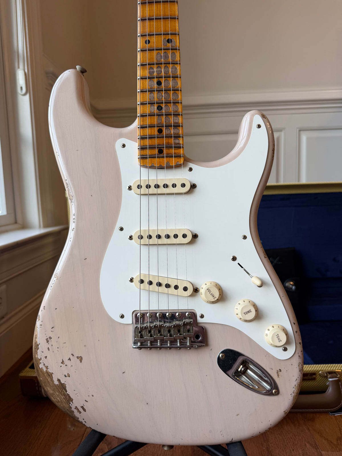 2025 Fender Custom Shop ‘57 SR57 Stratocaster Heavy Relic - Dirty White Blonde