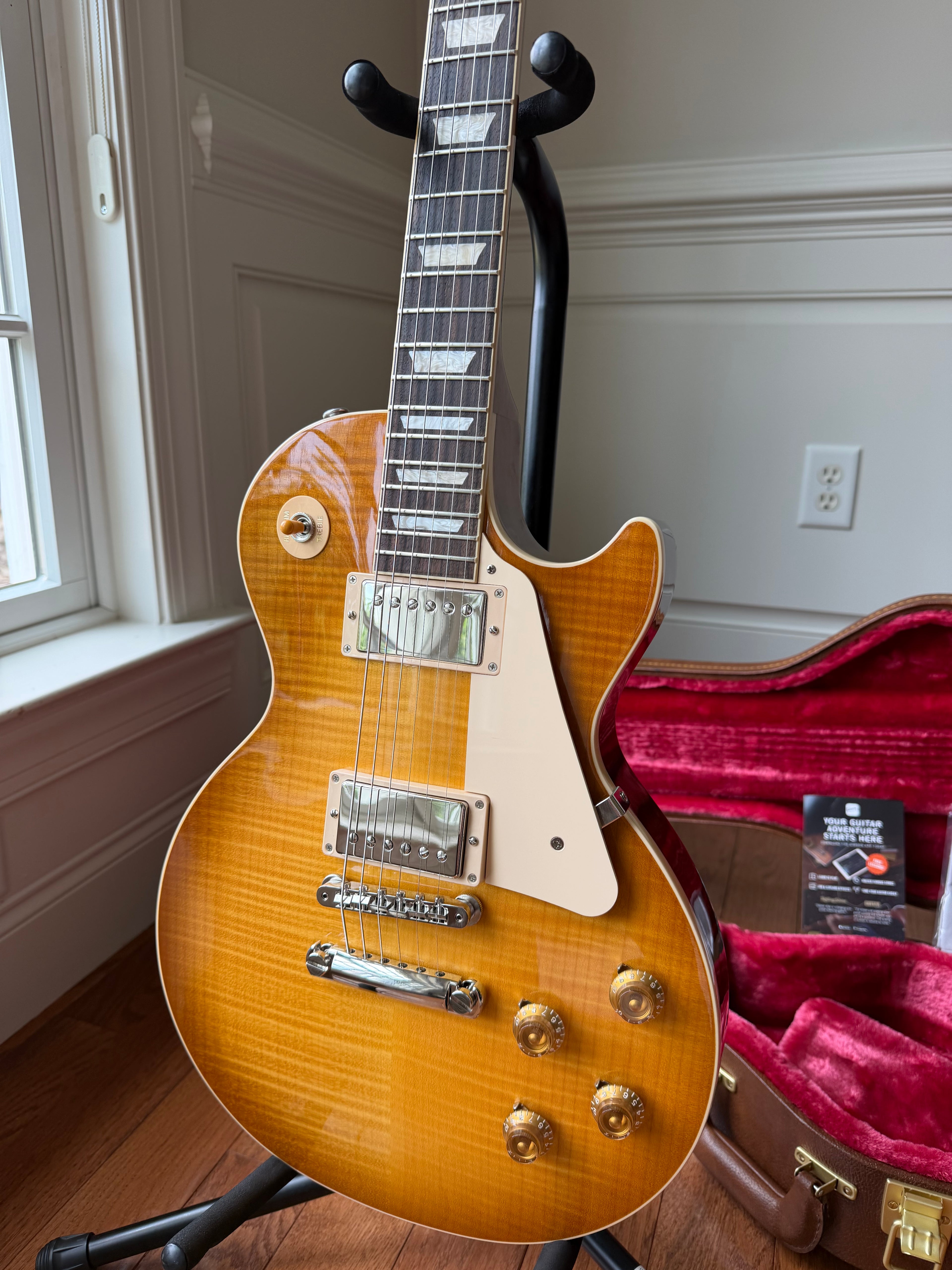 2024 Gibson Les Paul Standard 50s Wildwood Custom Shop Top - Honey Burst