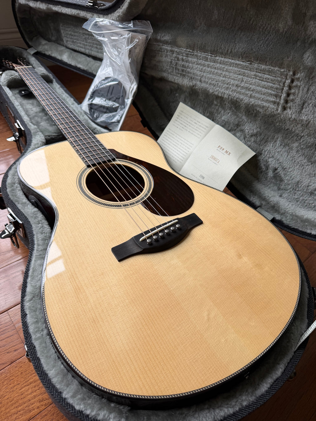2024 Yamaha FS9 MX Acoustic Electric Guitar