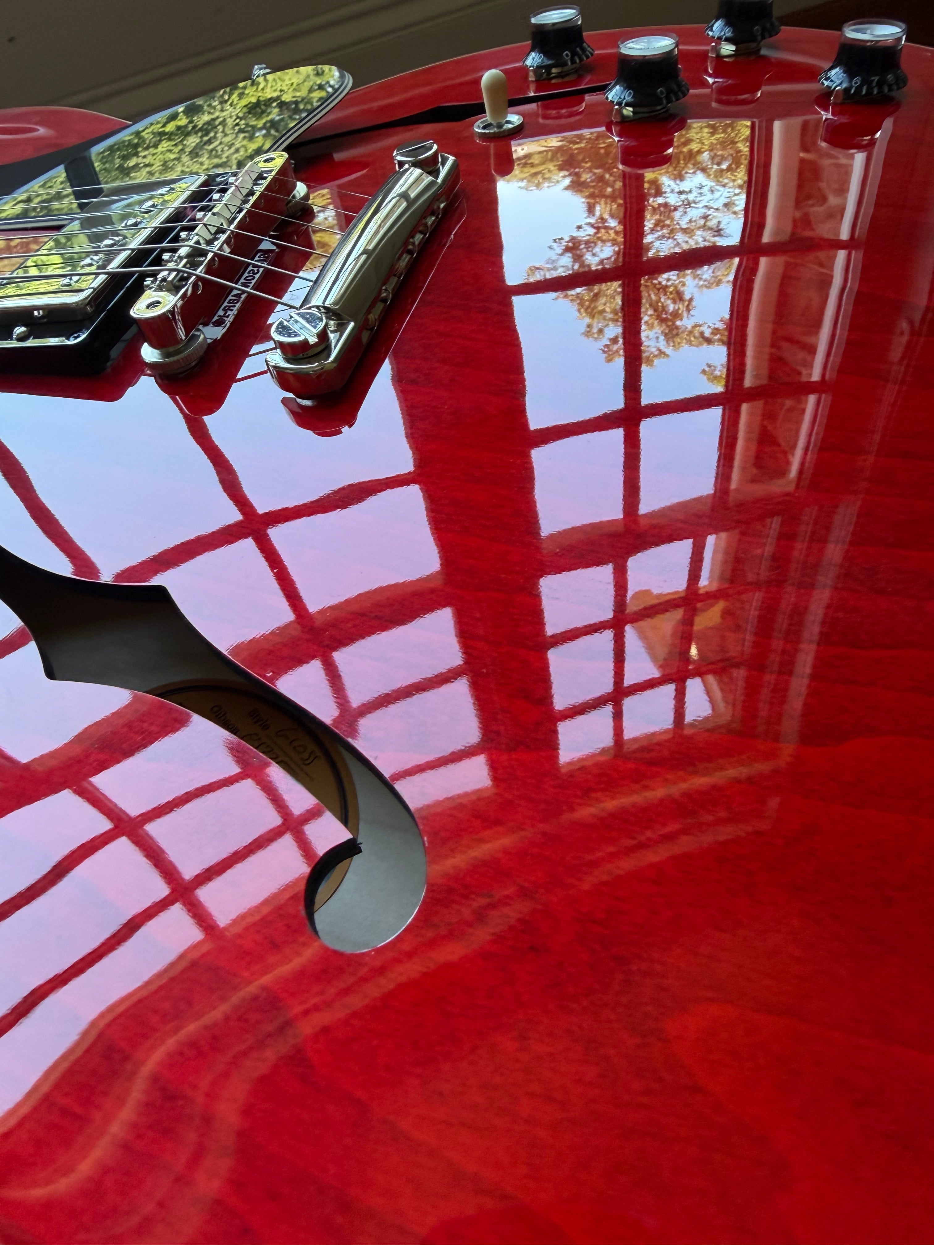 2026 Gibson ES-335 Gloss - Sixties Cherry Red