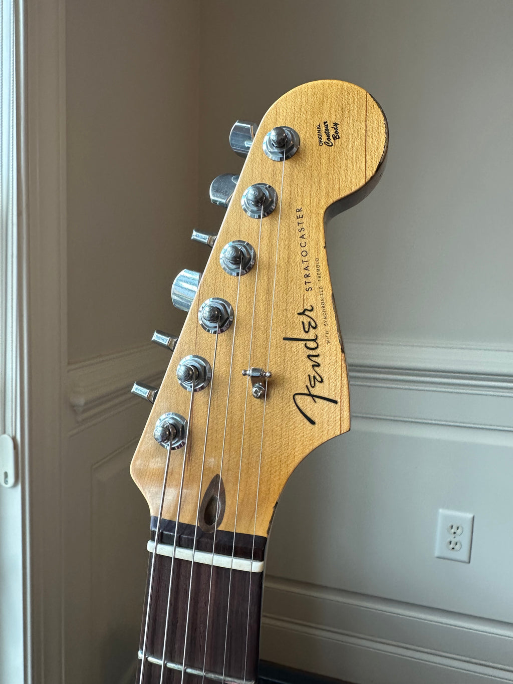2025 Fender Custom Shop W25 Custom Deluxe Stratocaster Relic S1 HSS - Aged Lake Placid Blue - Image 8