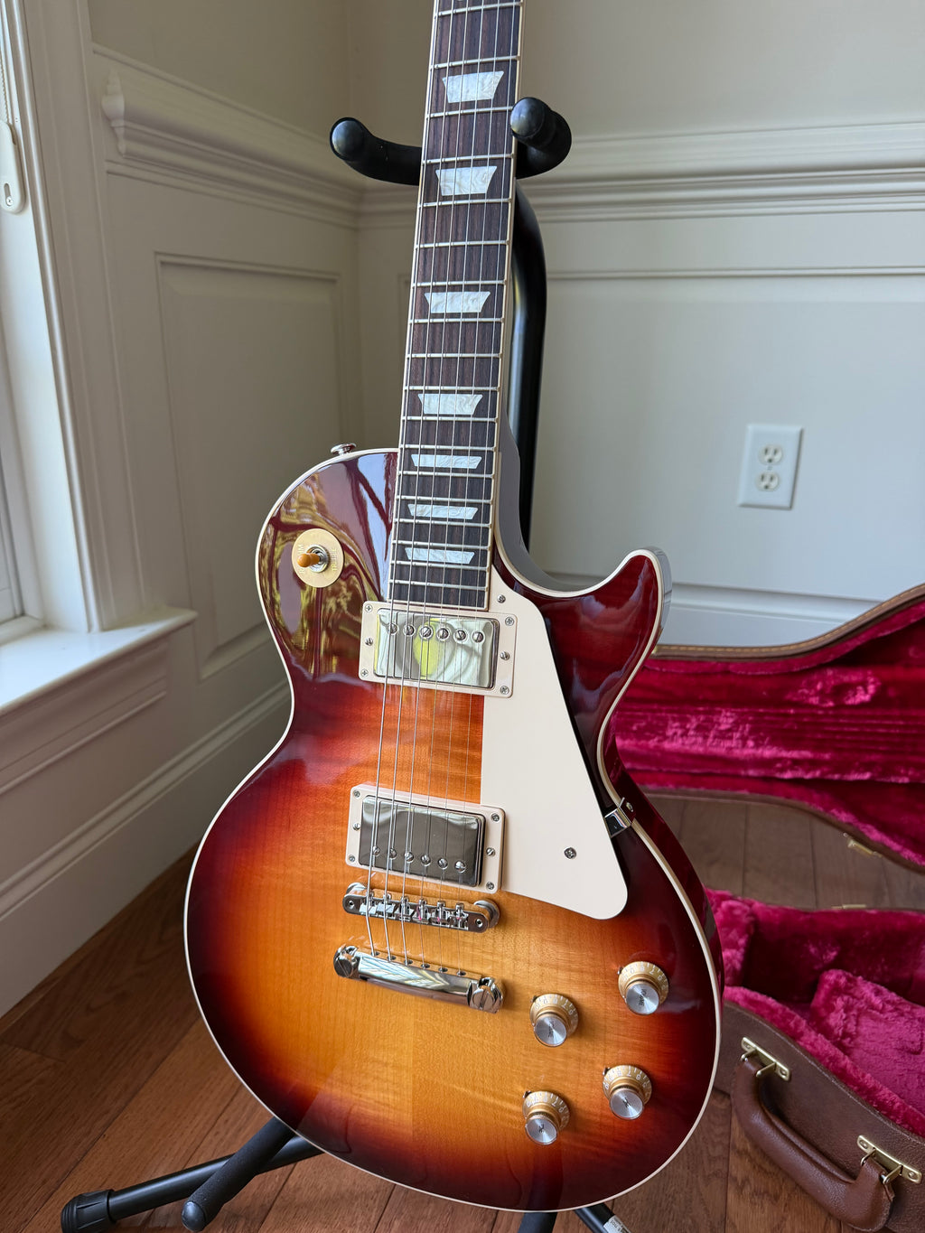 2026 Gibson Les Paul Standard 60s Figured Top - Bourbon Burst