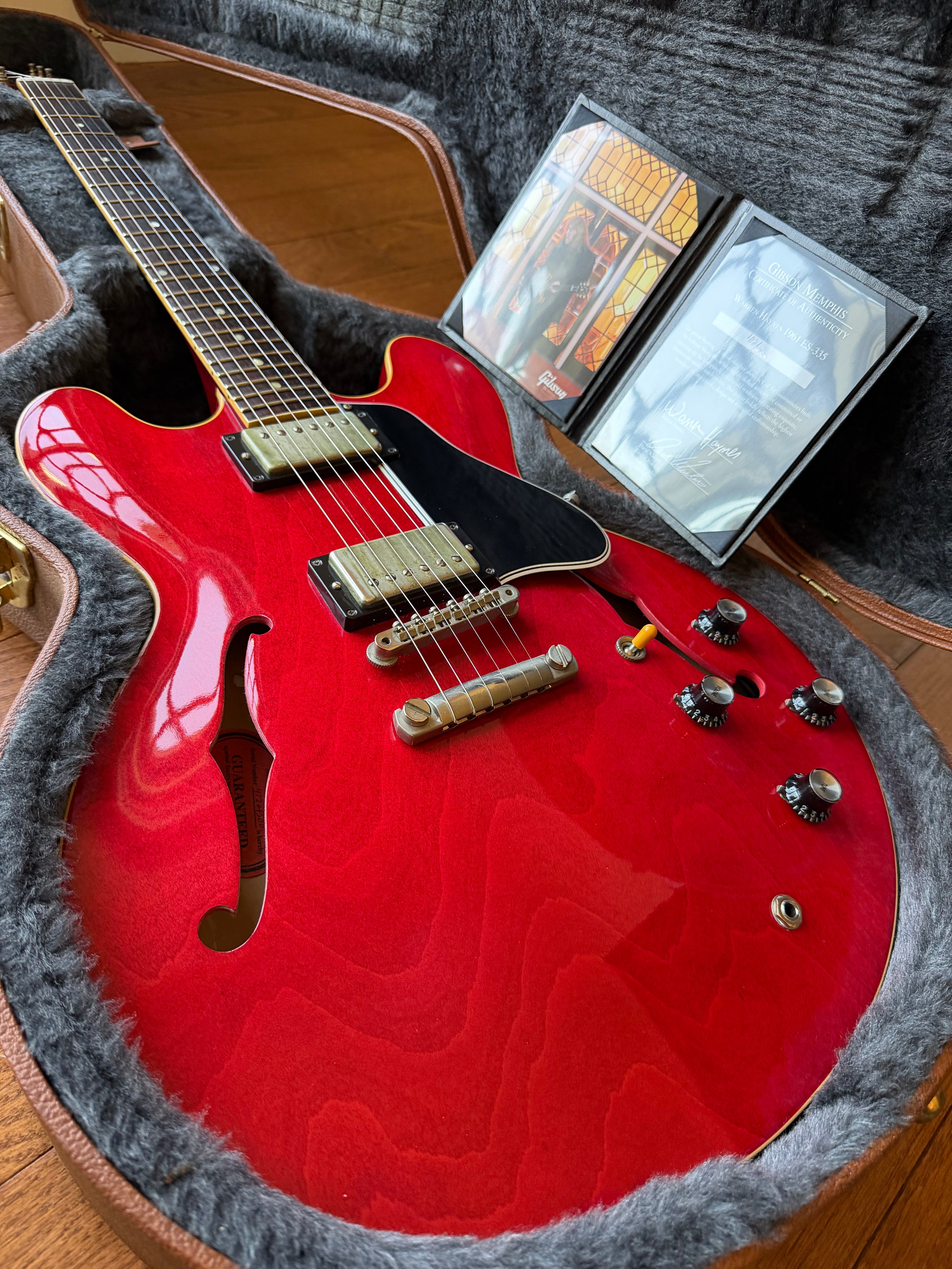 Gibson ‘61 ES-335 Warren Haynes - Figured Cherry Red