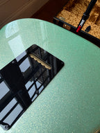 2015 Charvel Custom Shop So Cal - Seafoam Sparkle Nitro Platinum Pink Overspray