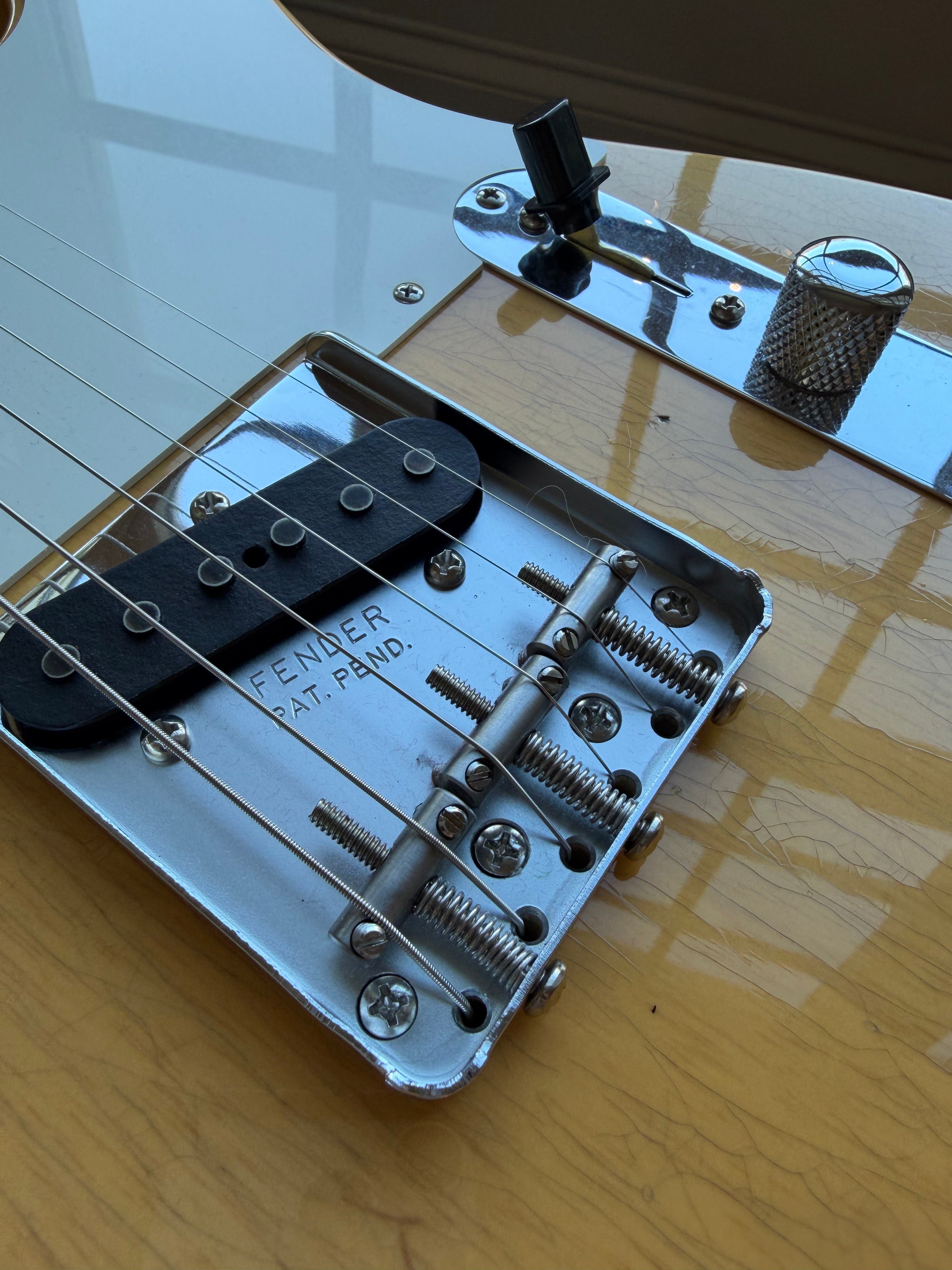 2025 Fender Custom Shop ‘55 Telecaster B5 Journeyman - Aged Natural Blonde