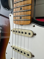 2023 Fender Custom Shop Postmodern Stratocaster Journeyman Maple - Bleached 3 Tone Sunburst - Image 4