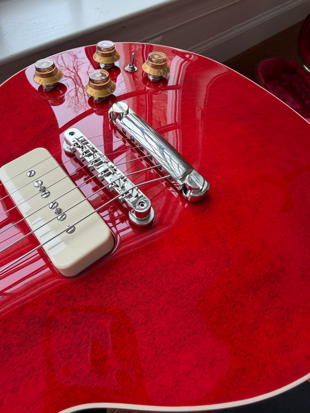 2025 Gibson Les Paul Warren Haynes 50s P90 - 60s Cherry