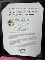 Epiphone Joe Bonamassa Signature "Lazarus" '59 Les Paul Standard