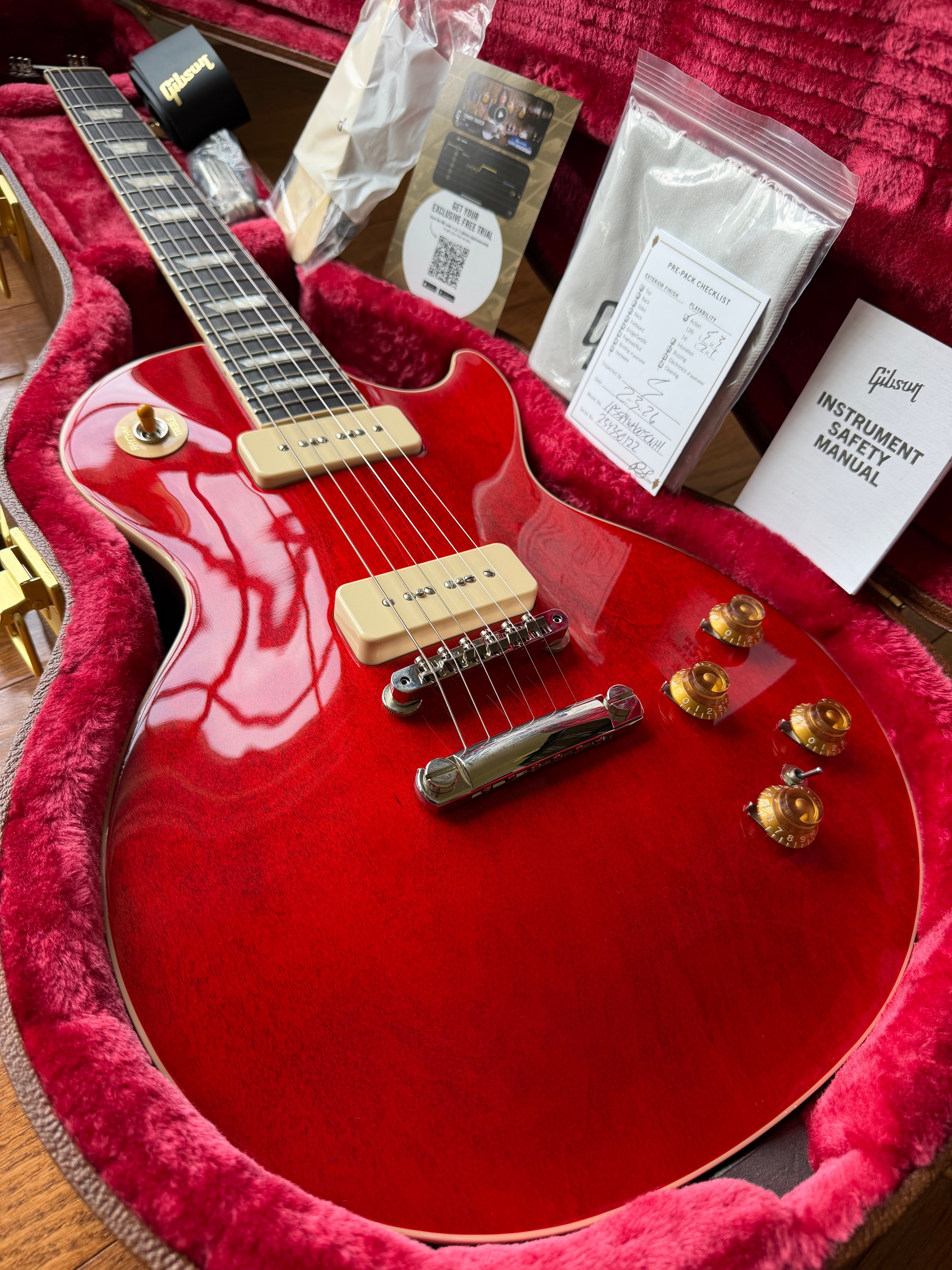 2025 Gibson Les Paul Warren Haynes 50s P90 - 60s Cherry