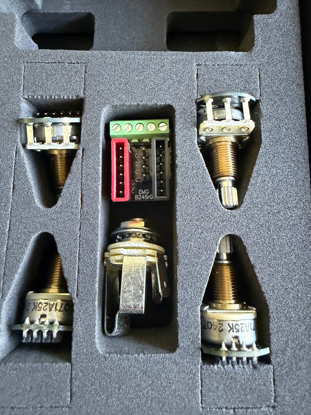 EMG JH/SET-BC James Hetfield Wiring Kit Only No Pickups