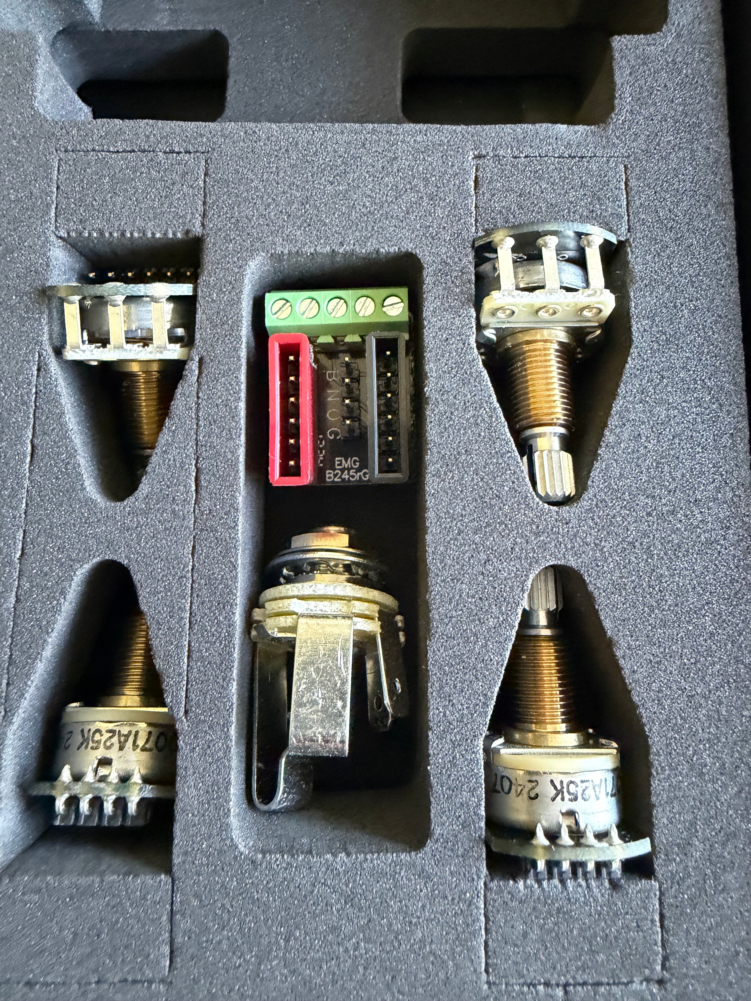 EMG JH/SET-BC James Hetfield Wiring Kit Only No Pickups